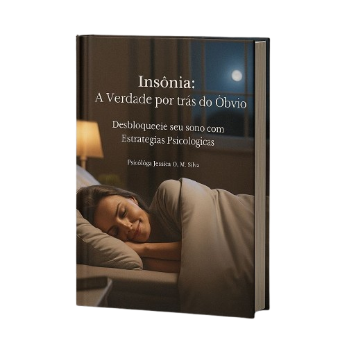Mockup do E-book Insônia: A Verdade por Trás do Óbvio